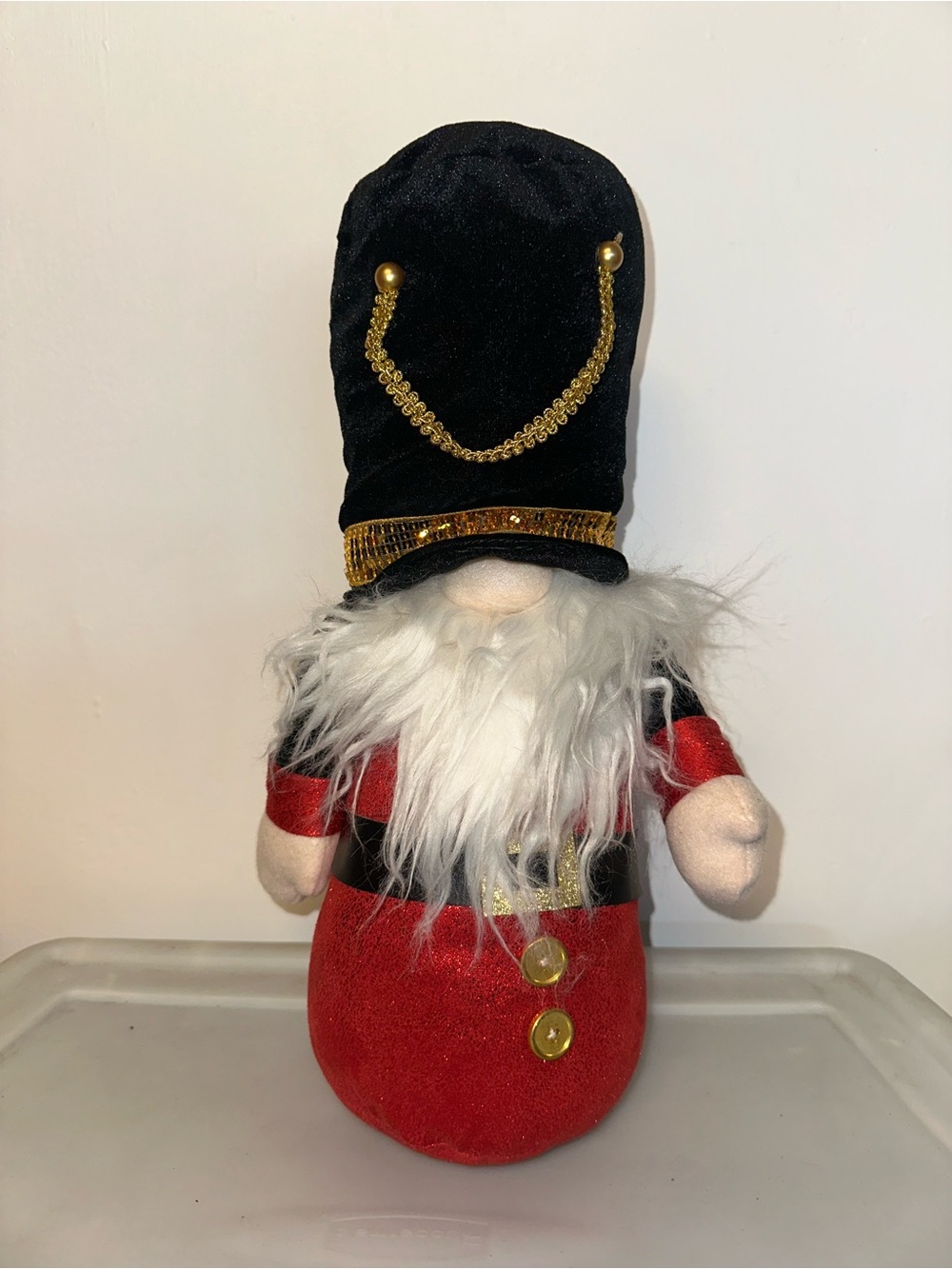 Holiday Nutcracker Gnome Plush